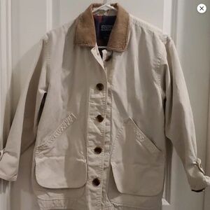Land's End barn jacket coat size xs 4